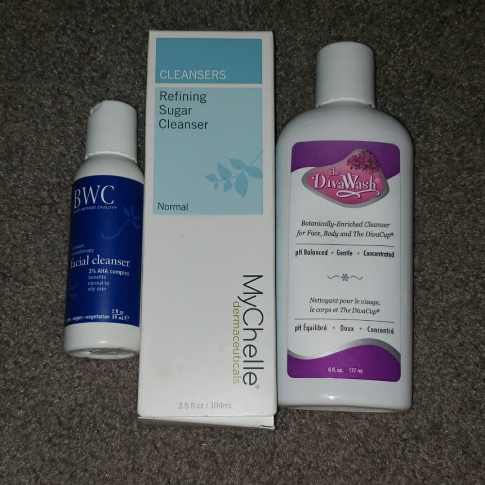 Natural skincare lot bwc mychelle divawash